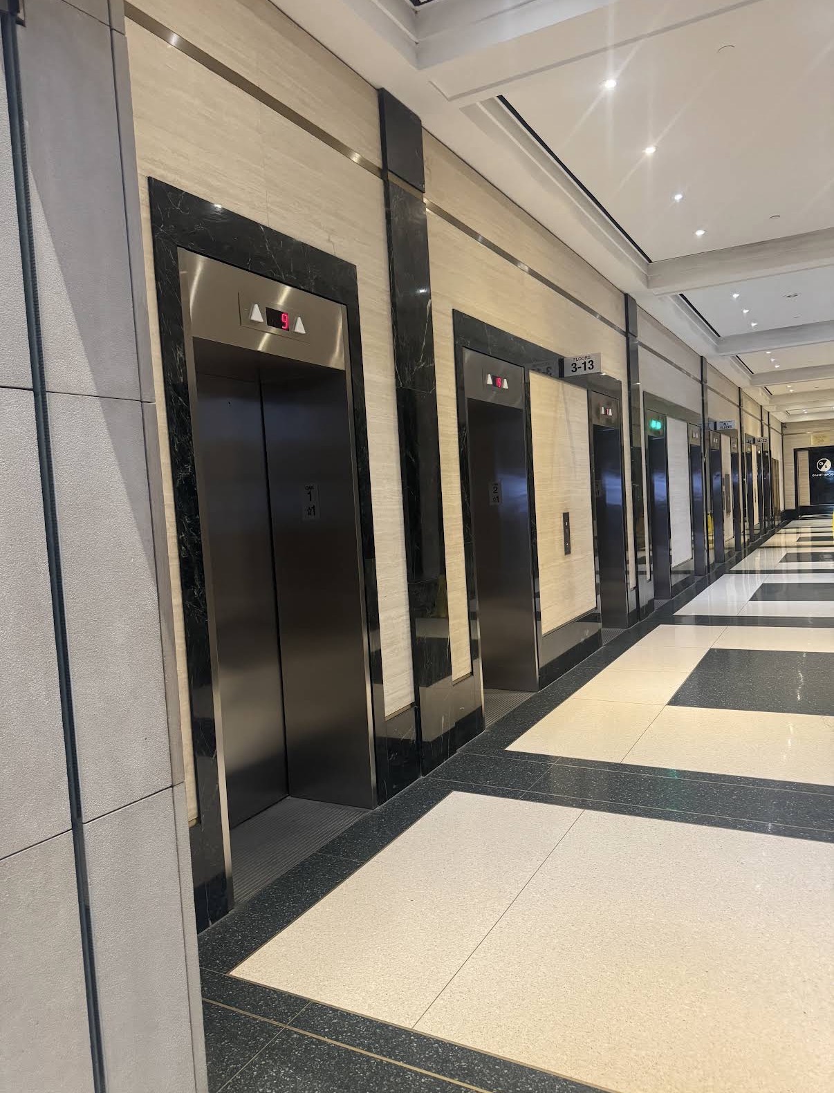 Elevator lobby — Main Line Elevator